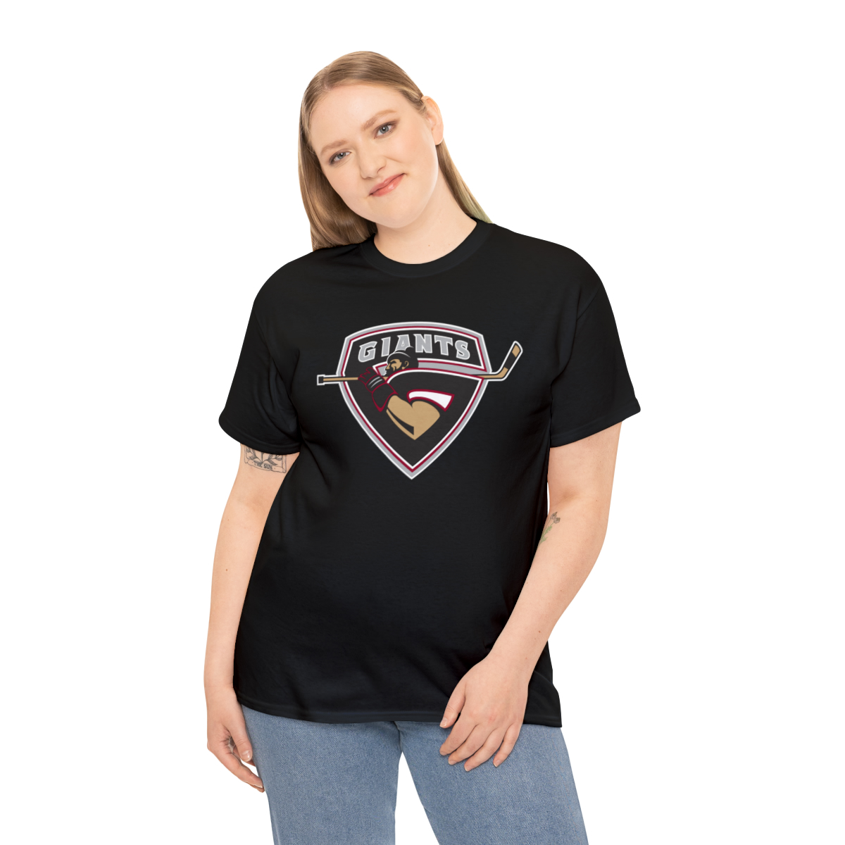 Jackson Giants Unisex Heavy Cotton Tee - Image 4