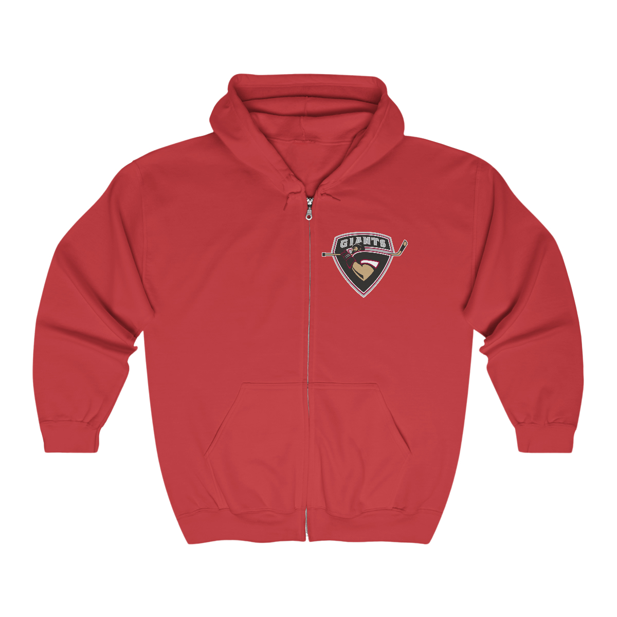 Jackson Giants Unisex Heavy Blend™ Full Zip Hooded Sweatshirt - Image 7