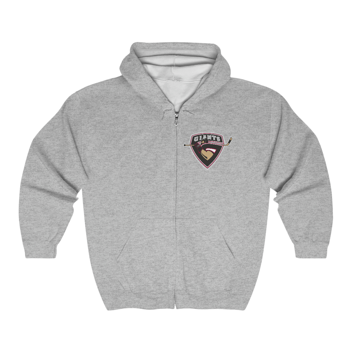 Jackson Giants Unisex Heavy Blend™ Full Zip Hooded Sweatshirt - Image 5