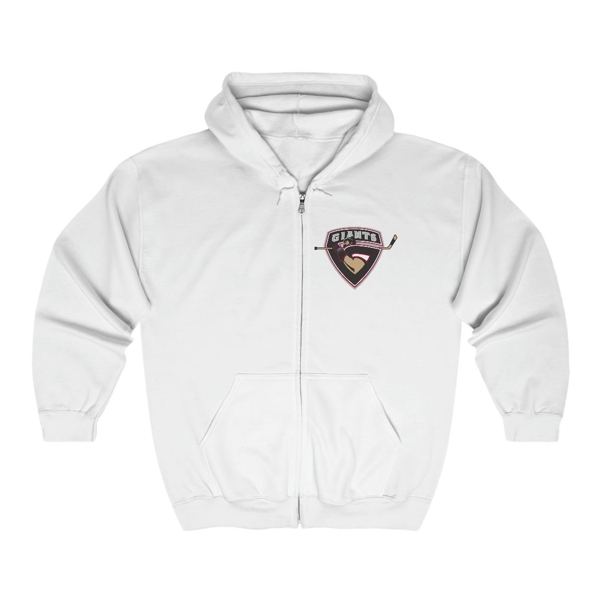 Jackson Giants Unisex Heavy Blend™ Full Zip Hooded Sweatshirt - Image 3