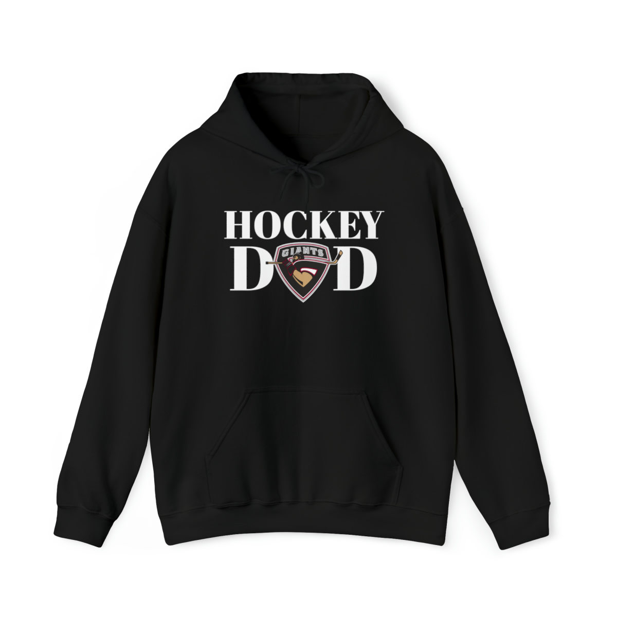 Jackson Giants Hockey Dad Unisex Heavy Blend™ Hooded Sweatshirt