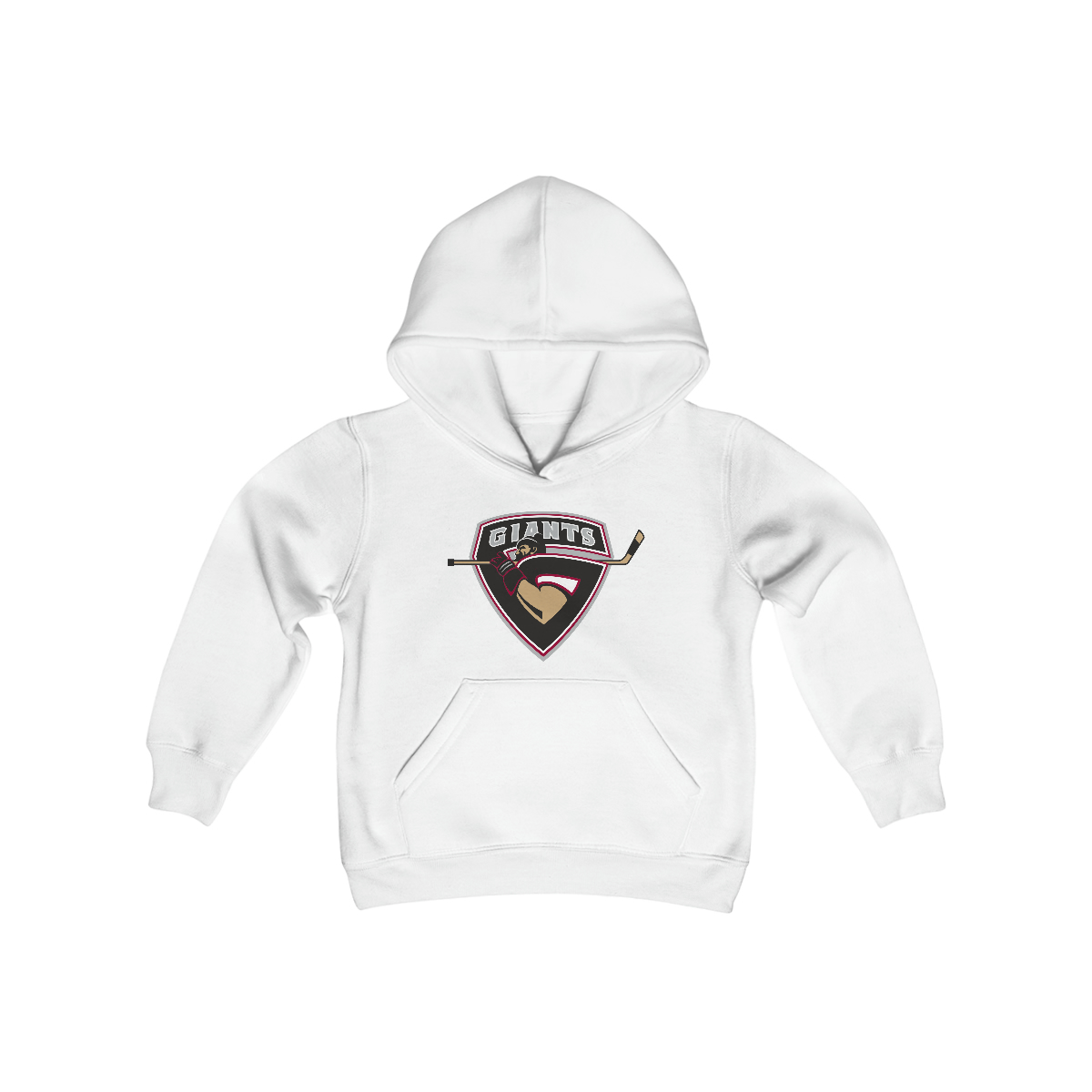 Jackson Giants Youth Heavy Blend Hooded Sweatshirt - Image 3