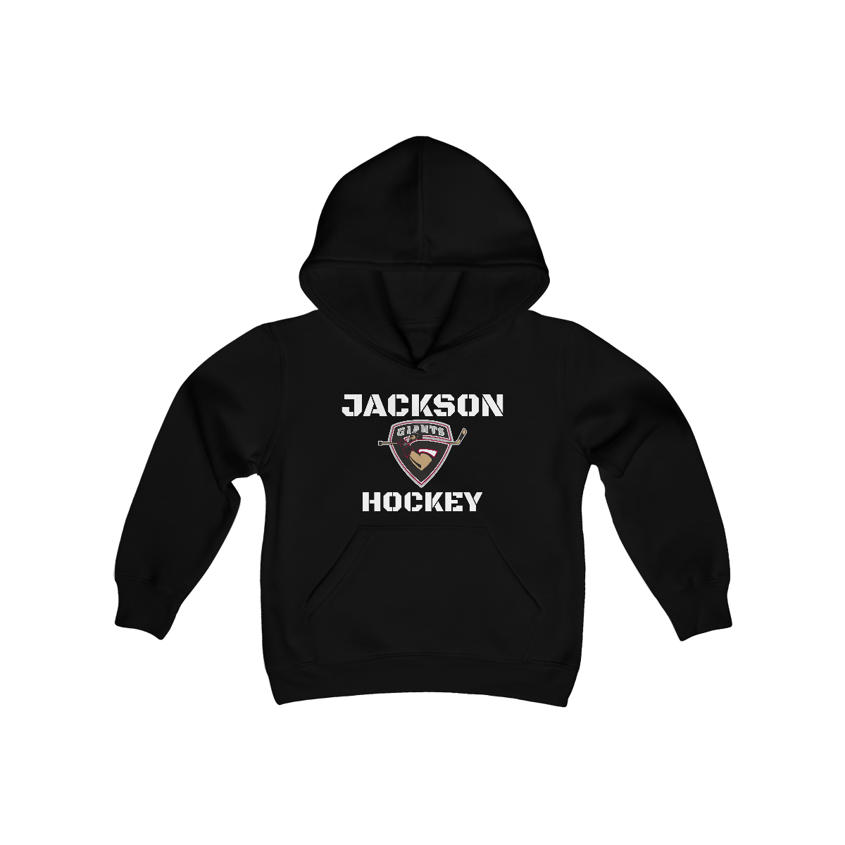 Jackson Giants Hockey Youth Heavy Blend Hooded Sweatshirt