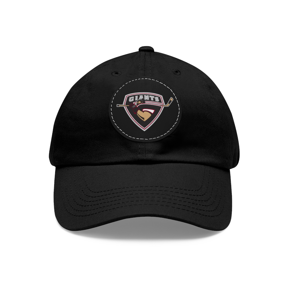 Jackson Giants Dad Hat with Leather Patch (Round)