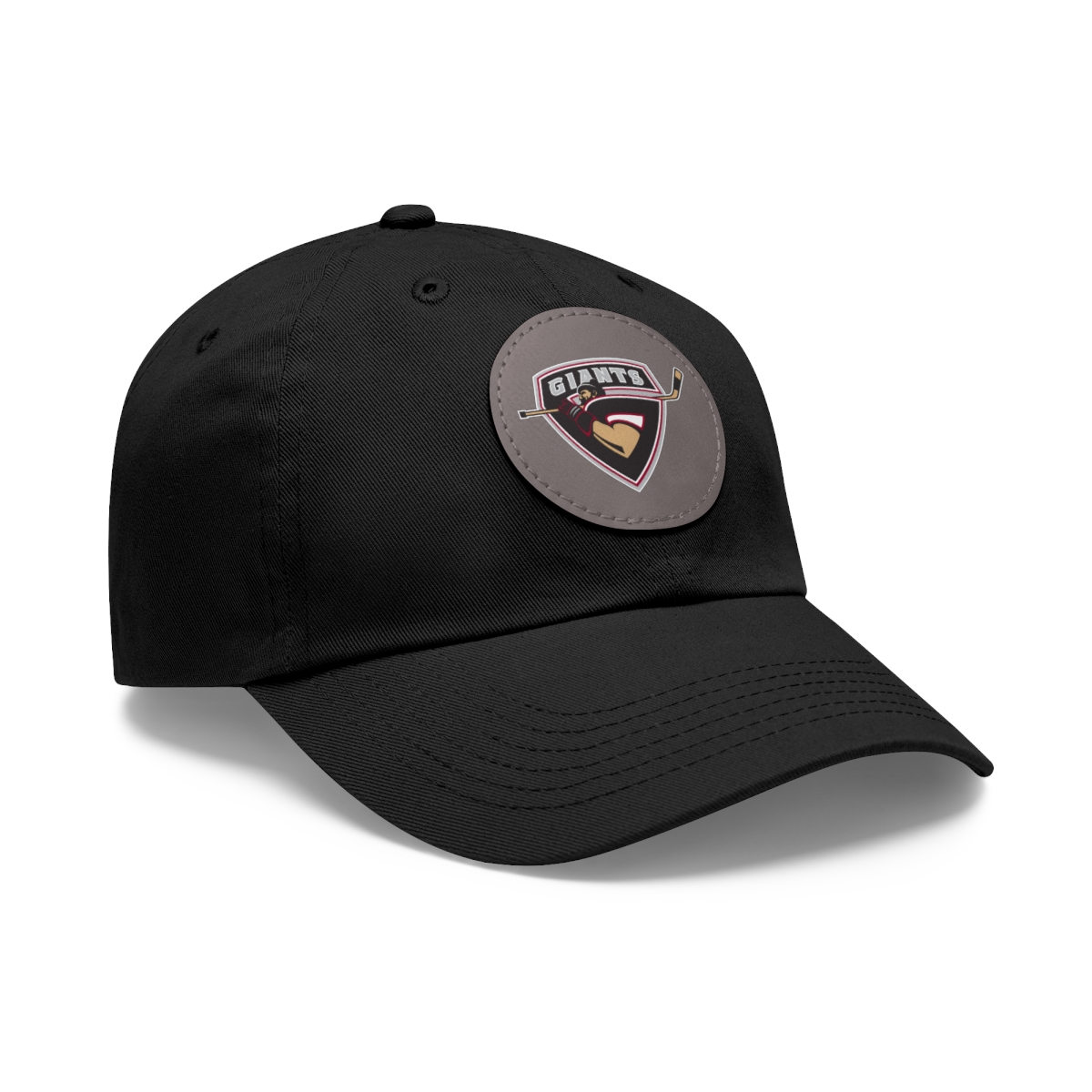 Jackson Giants Dad Hat with Leather Patch (Round) - Image 14