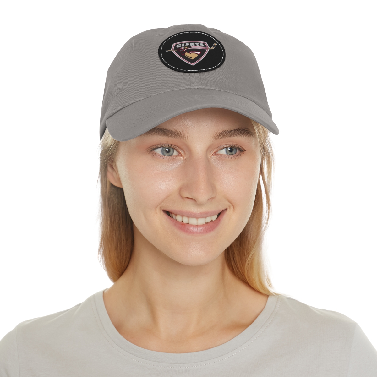 Jackson Giants Dad Hat with Leather Patch (Round) - Image 24